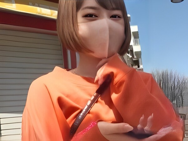 【アパレル店員のトイレSEX】 秘密の場所でオナニー中に襲われ、高速クンニでイキまくり！ 自ら腰を振って絶頂騎乗位♡