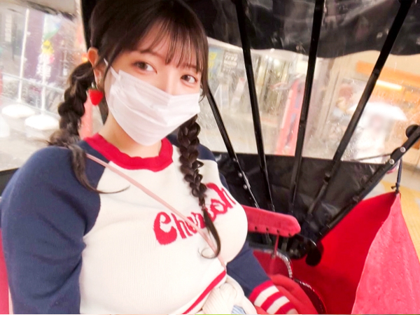 【Hカップ美少女の潮吹き体験】 ノーブラ観光で感度MAX！ ぷるぷるおっぱいと敏感ボディが揺れるハメ撮り旅！