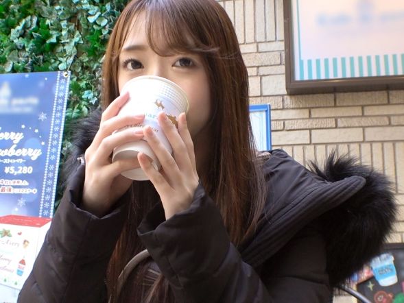 【デカ乳素人娘をナンパ即堕ち】『恋愛しか知らないの…』純粋美女が巧みな口説きでエロ覚醒！無邪気な上目遣いフェラでチ●ポビンビン、無邪気な笑顔の裏に隠れたエロさ爆発！