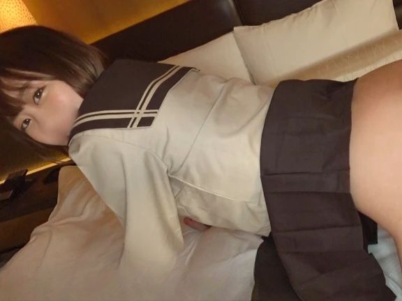 【部活美少女と危険日セックス】テニスで引き締まったJKボディに生挿入！無許可で中出ししちゃう孕ませプレイ♥部活帰りの汗ばむ制服姿がエロカ���すぎる！