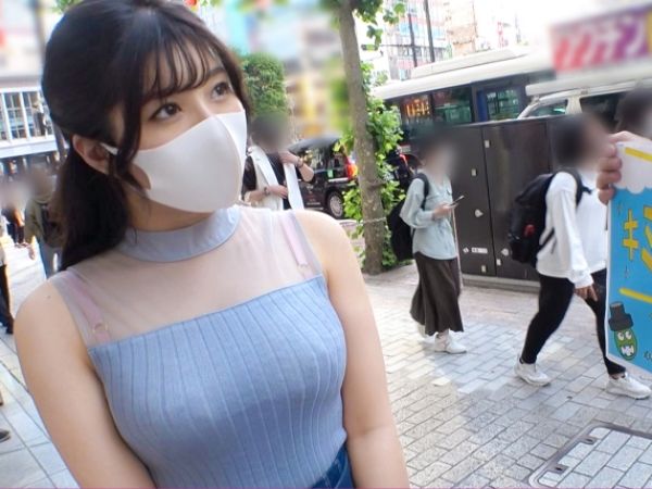 【音大生ナンパ】ムチムチ美巨乳の音大生が謝礼に釣られて即ハメSEX！出会ったばかりの男にねっとり愛撫され、敏感ボディがうっとり感じまくり！♪